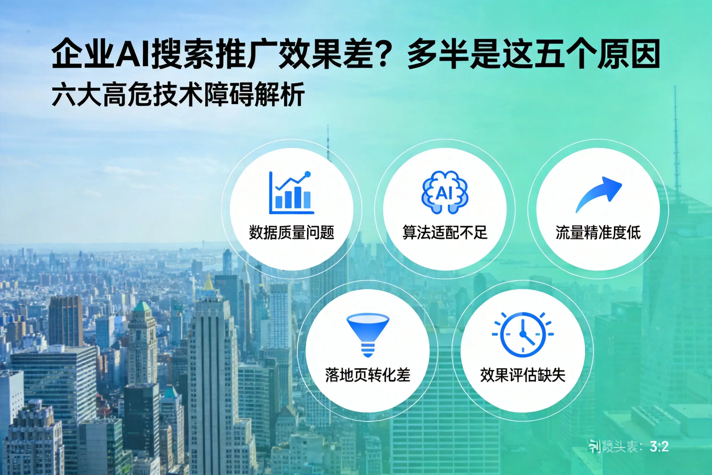 南岗企业AI搜索推广效果差？多半是这五个原因